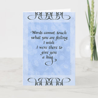 Cartão Inspirational Note Cards - A Hug