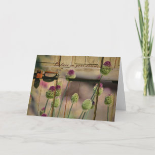 Cartão Inspired Rustic Floral
