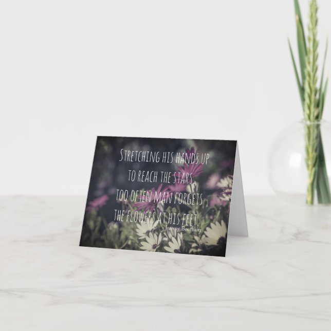 Cartão Inspiring Jeremy Bentham Quote (Frente)