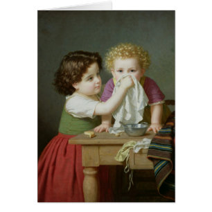 Cartão Instinto maternal, 1872