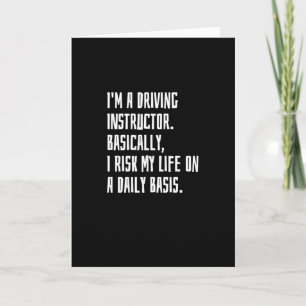 Cartão Instrutor de condução