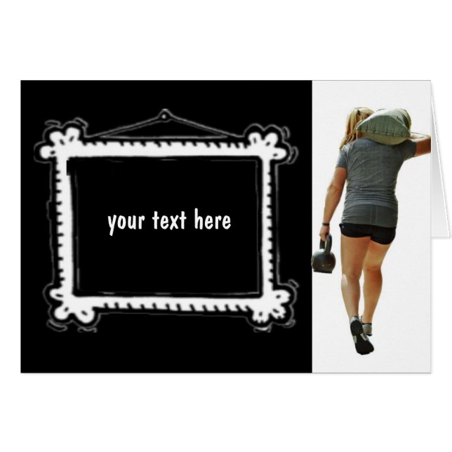 Cartão Instrutor pessoal (Frente Horizontal)