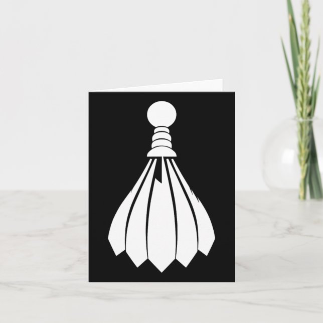 Cartão Instrutor Shuttle Badminton (Frente)