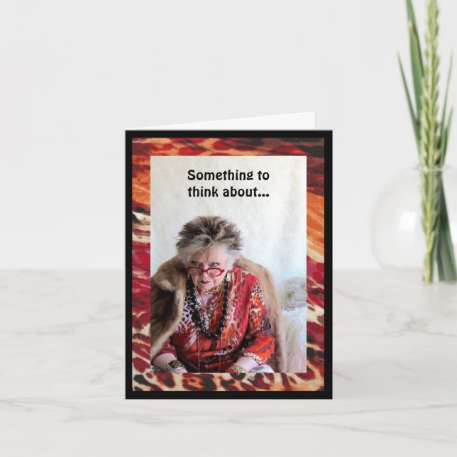 Cartão Inteligência Artificial Humorosa (Frente)