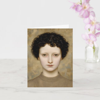 Cartão Inteligência Delicada – Um Retrato de Arte Fina