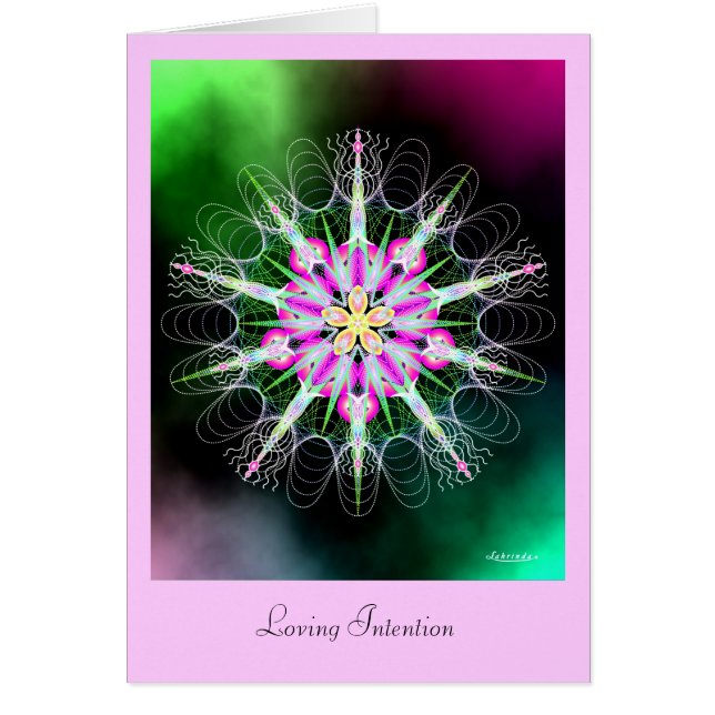 Cartão Intenção de Amor (Frente)