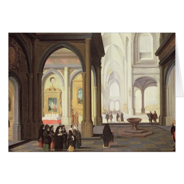 Cartão Interior da igreja (Frente Horizontal)