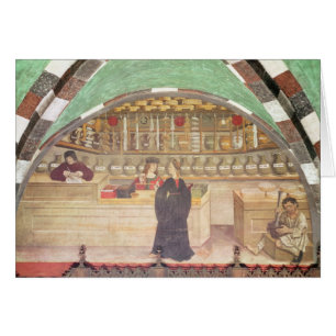 Cartão Interior de uma farmácia