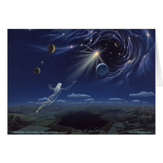 Cartão Interlúdio a outro nível (Frente Horizontal)