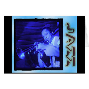 Cartão Interlúdios musicais: Jazz do vintage