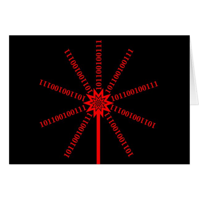 Cartão Intermitência de dados de fibra óptica (Frente Horizontal)