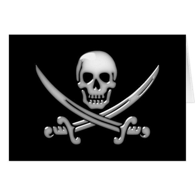 Cartão International Talk Like a Pirate Day Card (Frente horizontal)