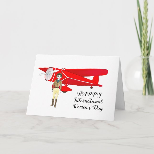 Cartão International Women's Day (Frente)