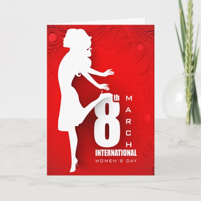 Cartão International Women's Day (Frente)