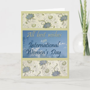 Cartão International Women's Day Greeting Card
