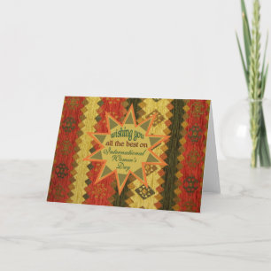 Cartão International Women's Day Greeting Card