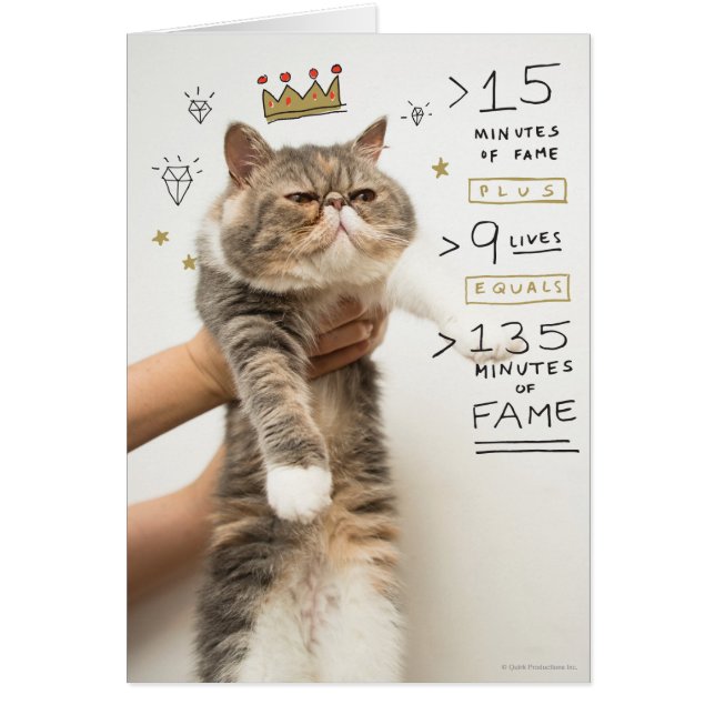 Cartão Internet Cat Celeberity (Frente)