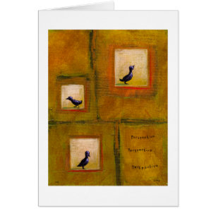 Cartão Intitulado:  Três considerações importantes