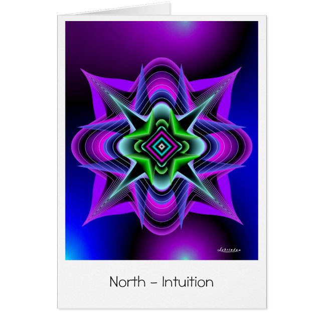 Cartão Intuição Norte (Frente)
