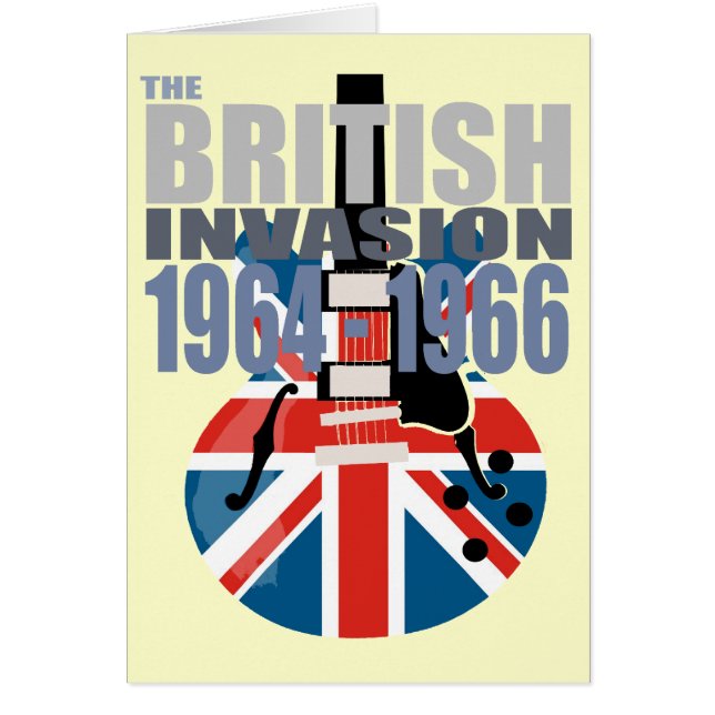 Cartão Invasão Britânica 2 (Frente)