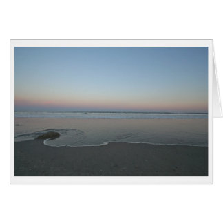 Cartão Invasão--Oceano e praia