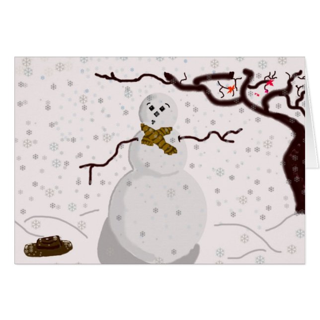 Cartão Inverno (Frente horizontal)