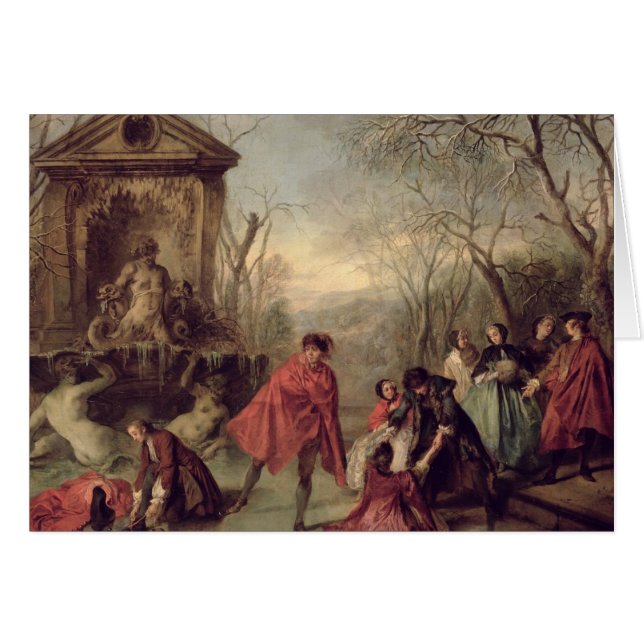 Cartão Inverno, 1738 (Frente Horizontal)