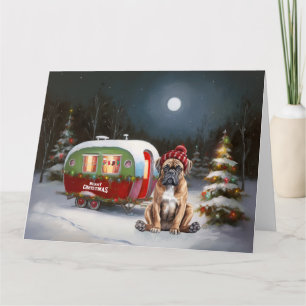 Cartão Inverno Boxer Caravan Aventura de Natal
