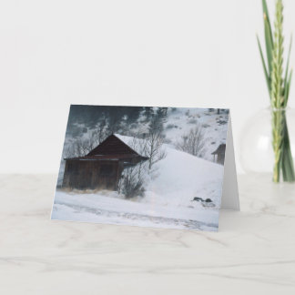 Cartão Inverno em Eldora Colorado