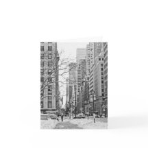 Inverno em Nova Iorque Notecard