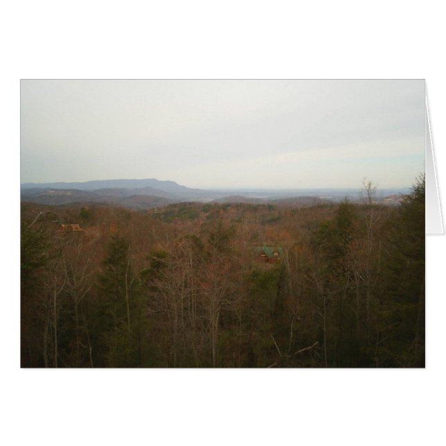 Cartão Inverno nos Enfumaçados (Frente Horizontal)