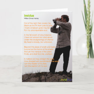 Cartão Invictus