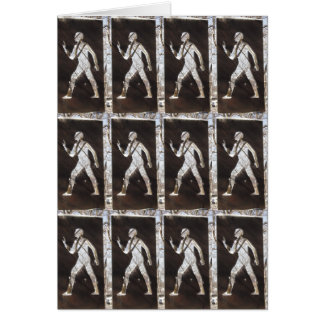 CARTÃO INVISIBLE MAN  NOTECARD