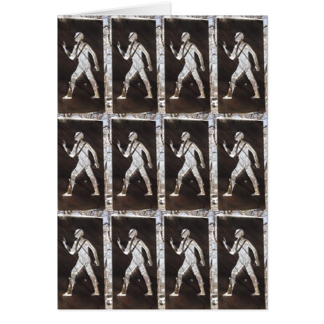 CARTÃO INVISIBLE MAN  NOTECARD (Frente)