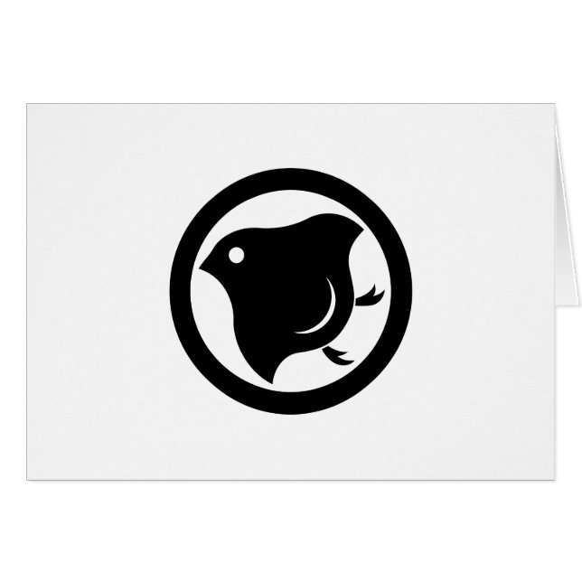 Cartão Invólucro em círculo (Frente Horizontal)