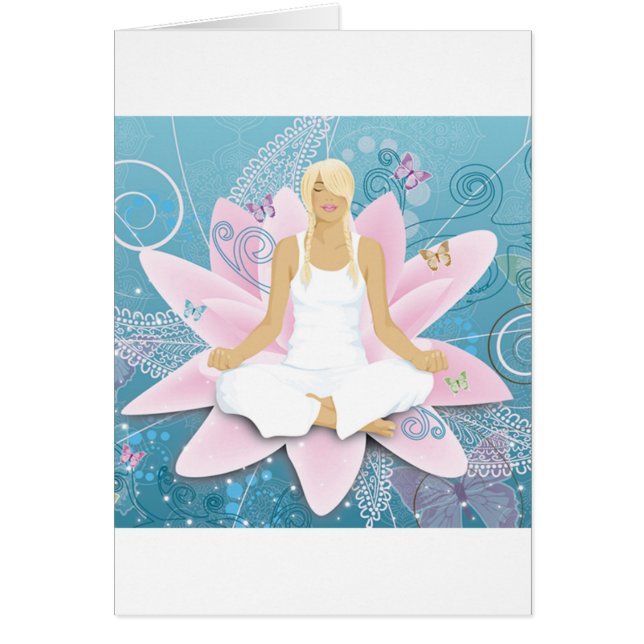 Cartão ioga (Frente)