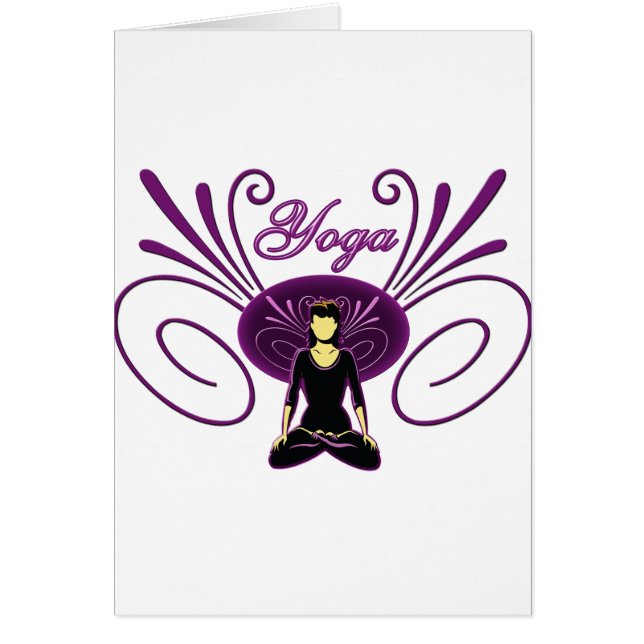 Cartão Ioga #1 (Frente)