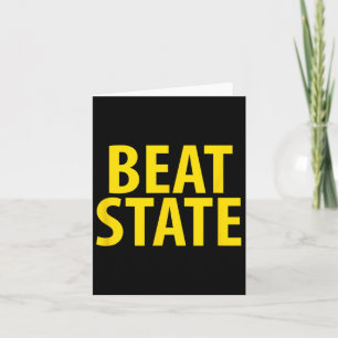 Cartão Iowa Beat State House Divided State Ia