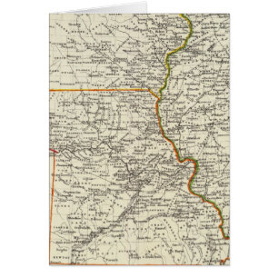 Cartão Iowa, Missouri e Illinois