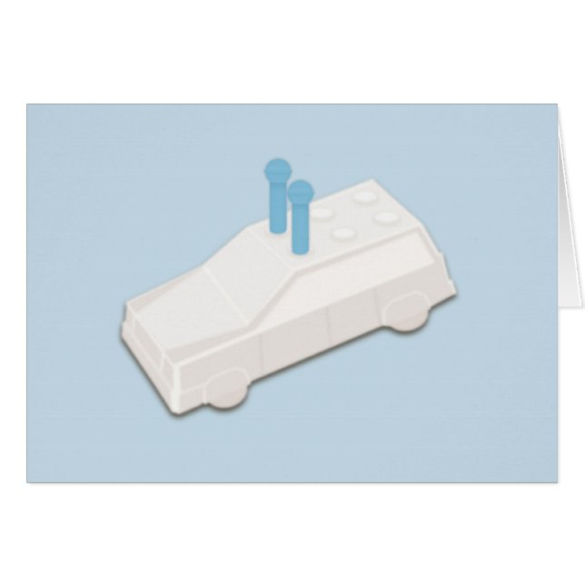 Cartão Ir aos meninos da capela (Frente horizontal)