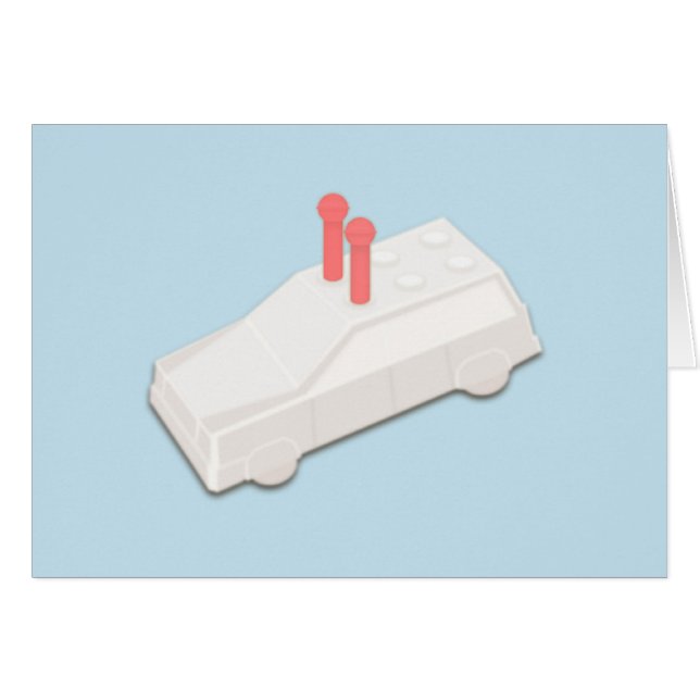 Cartão Ir às meninas da capela (Frente horizontal)