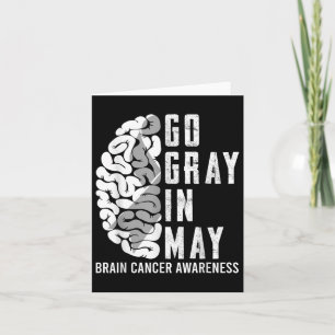 Cartão Ir Fita De Cinza Em Maio, Sensibilização Para O Tu