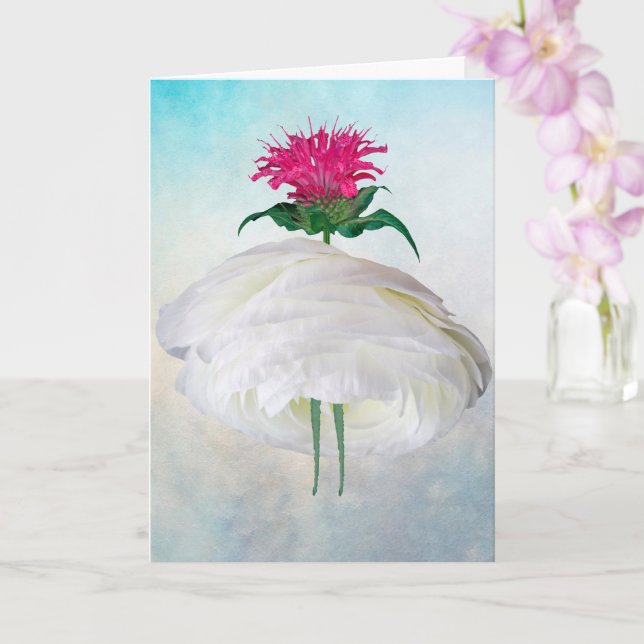 Cartão Ir para a Bola (Orquídea)