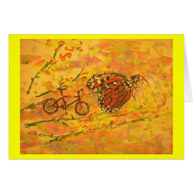 Cartão ir para fora (Frente Horizontal)