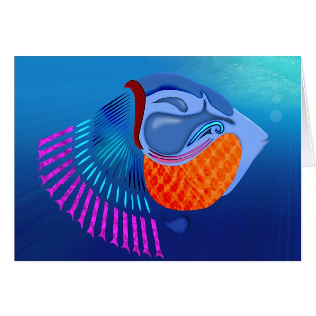 Cartão Ir Peixe (Frente Horizontal)