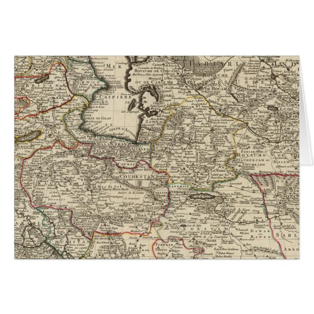 Cartão Irã, Afeganistão, Paquistão (Frente Horizontal)