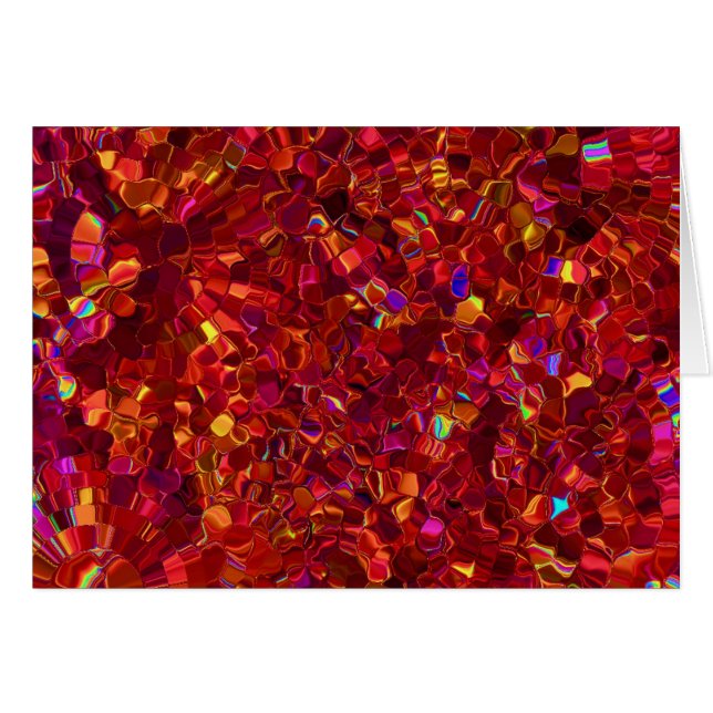 Cartão Iridescente (Frente Horizontal)