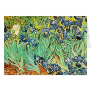 Cartão Íris de Van Gogh