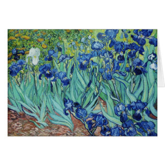 Cartão Íris de Vincent van Gogh