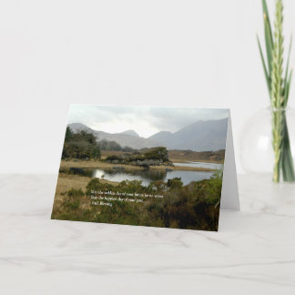 Cartão Irish Blessing for Your Future